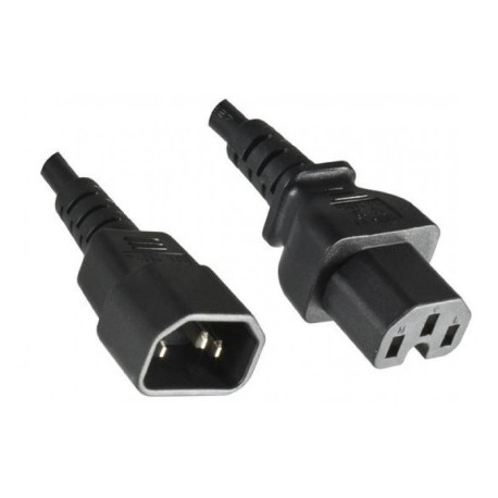 Mercodan Strømforlængerkabel Sort C14 Référence: W129253166