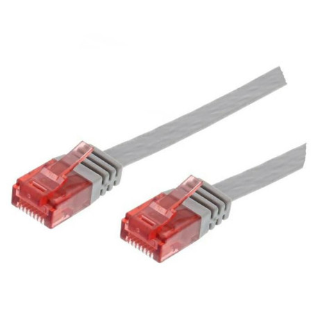MicroConnect U/UTP CAT6 0.25M Grey Flat Référence: V-UTP60025-FLAT