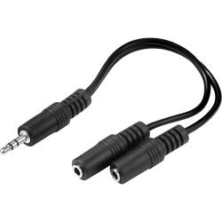 Sandberg MiniJack Splitter 1- to 2 Référence: 502-16