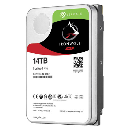 Seagate 14TB 3,5 SATA III Reference: ST14000NE0008