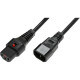 MicroConnect Powercord C13 IEC Lock - C14 Référence: PC1022