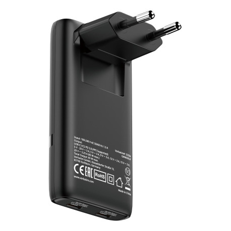 Verbatim Fold ´N´ Go GaN Charger 65W Référence: W129251414