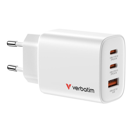 Verbatim Essentials GaN Charger 65W Eu Référence: W129251415
