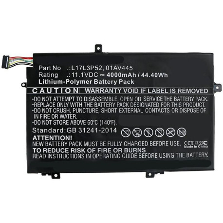 CoreParts Laptop Battery for Lenovo Reference: W125993489