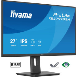 iiyama 27 QHD Business USB-C 65W PD Référence: W129328406