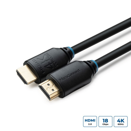 MicroConnect HDMI Cable 4K, 0.5m Référence: W125943229