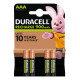 Duracell Staycharged Aaa (4Pcs) Référence: W128269979