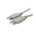 MicroConnect USB2.0 A-A 1m M-M, Grey Reference: USBAA1