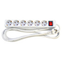 Mercodan 6-stikdåse schuko, m. Référence: W129253236