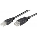 MicroConnect USB2.0 Extension A-A 0,5m M-F Reference: USBAAF05B