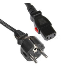 Mercodan Scuko netkabel sort 1,8m, C13 Référence: W129253237