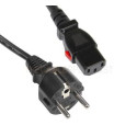 Mercodan Scuko netkabel sort 1,8m, C13 Référence: W129253237