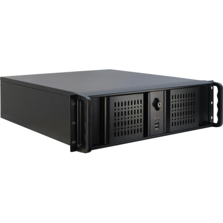Inter-Tech 3U-3098-S Rack Black Référence: W128285455