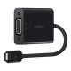 Belkin Adapter USB-C to VGA black Reference: F2CU037BTBLK