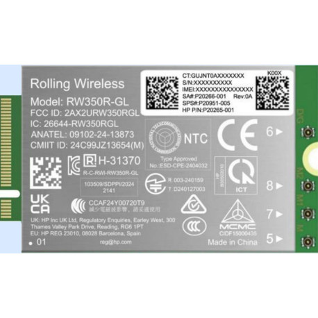HP 4G Lte-Advanced Pro Cat19 Référence: W129177264