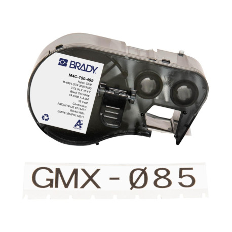 Brady BMP41/BMP51/BMP53/M511 Label Référence: W128483713