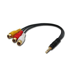 Lindy AV Adapter Cable - Stereo & Reference: W128456694