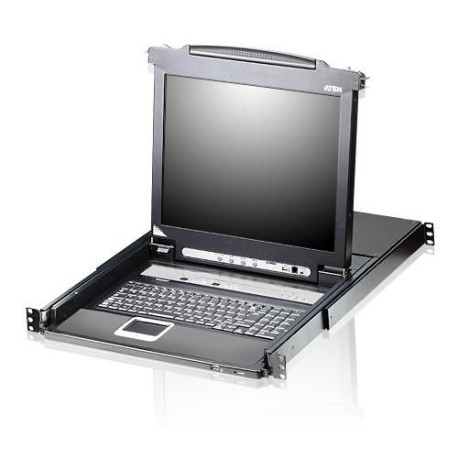 Aten 8 Port 19 LCD KVMP Switch, Référence: CL5708N-ATA-2XK06UG