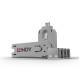 Lindy USB Port Blocker Pack w 4 Wht Référence: 40454