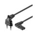 MicroConnect Power Cord Notebook 2m Black Reference: PE030718AA
