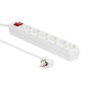 MicroConnect 6-way Schuko Power Strip Reference: W128812636