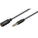 MicroConnect Headphone & Audio Cable, 1m Référence: IPOD003B