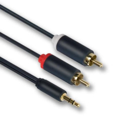 Mercodan PRO Minijack-RCA 2,0m, ULTRA Référence: W129253264