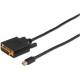 MicroConnect Mini Displayport to DVI-D Référence: MDPDVI2B
