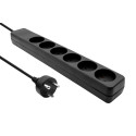 MicroConnect Danish Power Strip 6-way Référence: W128444275