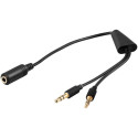 MicroConnect Audio Cable, 0,4 meter Référence: AUDAL