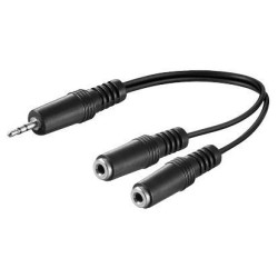 MicroConnect 3.5mm Minijack Adapter, 0.2m Référence: AUDLL02