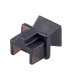 MicroConnect Dust cover for RJ45 port, blac Référence: CABLEMANA-10
