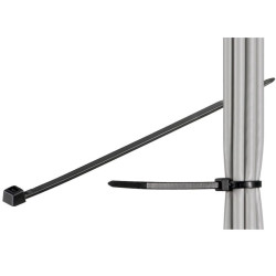 MicroConnect Cable tie 100pcs Black 203mm Référence: CABLETIE3