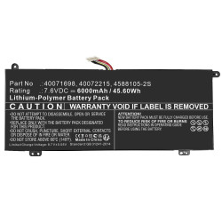 CoreParts Laptop Battery for Toshiba Reference: W128462355