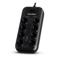 CyberPower Surge Protector Black 8 Ac Référence: W128559913