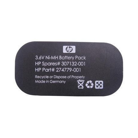 HP BTRY, NIMH,3.6V,500MAH Reference: RP000086209