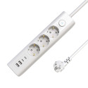 MicroConnect 3-way USB Schuko Power Strip Référence: W128903414