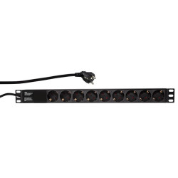 LogiLink 19 PDU 9 x CEE 7/3 socket, Référence: PDU9C03