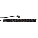LogiLink 19 PDU 9 x CEE 7/3 socket, Référence: PDU9C03