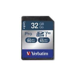 Verbatim Pro memory card 32 GB SDHC Référence: W125746959