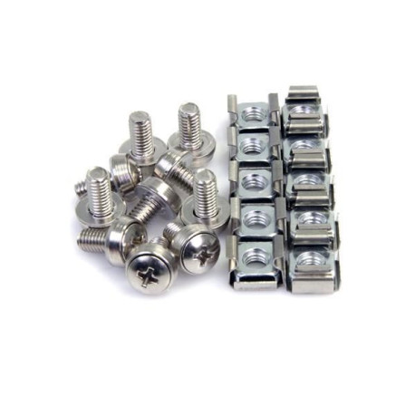 StarTech.com M6 CAGE NUTS & SCREWS Référence: CABSCREWM62