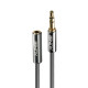 Lindy 2M 3.5Mm Audio Cable, Cromo Référence: W128370648