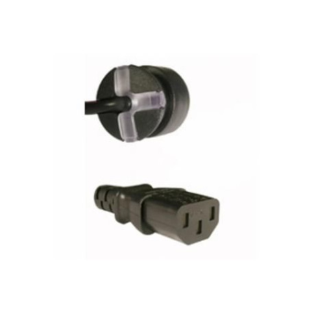 Mercodan SmarTplug DK-netkabel sort Référence: W129252852