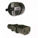 Mercodan SmarTplug DK-netkabel sort Référence: W129252852