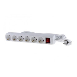 Mercodan Schuko stikdåse med 6 udtag Référence: W129252856