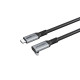 Mercodan vinklet 90° USB-C kabel 5,0m, Référence: W129252867