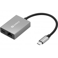 Sandberg USB-C Gigabit Adapter PD100W Reference: 136-60