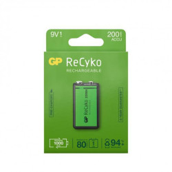 GP Batteries RECYKO 20R8H-2WB1/9V Reference: W126075009