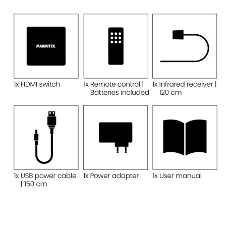 Marmitek Connect 350 UHD 2.0 Référence: W129414360