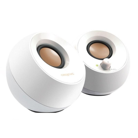 Creative Labs Speaker 3,5mm Pebble wh 4,4W Référence: 51MF1680AA001